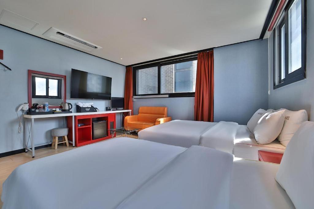 בוסאן Hermes Hotel מראה חיצוני תמונה