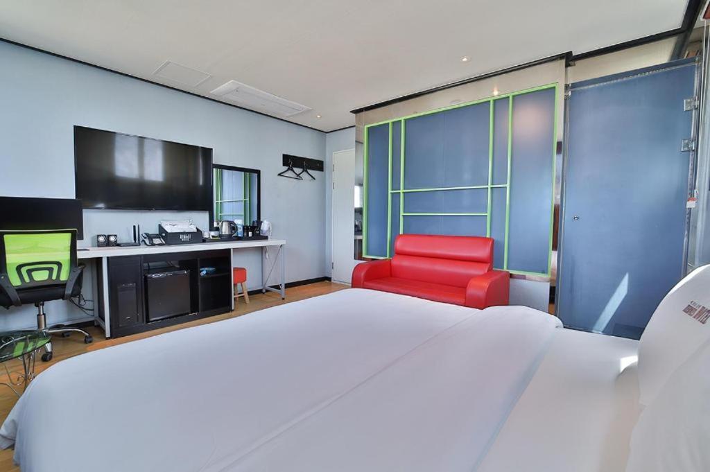 בוסאן Hermes Hotel מראה חיצוני תמונה